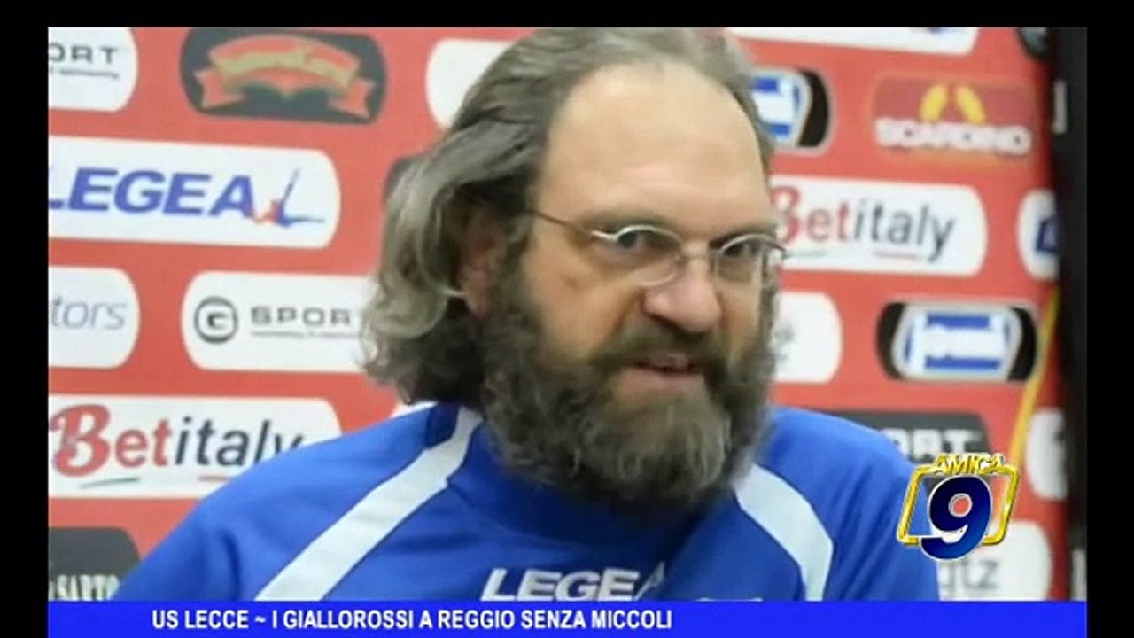 U.S. LECCE | I giallorossi a Reggio senza Miccoli
