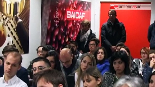 TG 30.01.15 Confindustria Bari fa visita alla Saicaf, storica azienda di caffè barese TG 30.01.15