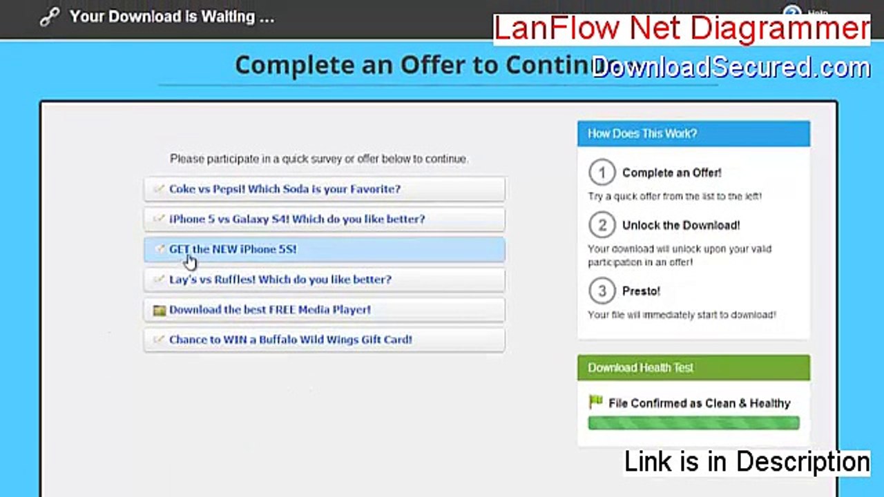 LanFlow Net Diagrammer Full (Instant Download)