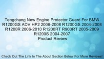 Tengchang New Engine Protector Guard For BMW R1200GS ADV HP2 2006-2008 R1200GS 2004-2008 R1200R 2006-2010 R1200RT R900RT 2005-2009 R1200S 2004-2007 Review