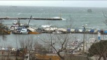 Marmara Denizi'nde Ulaşıma Lodos Engeli