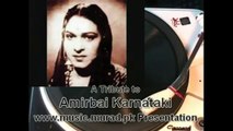 Amirbai Karnataki Rafi ANSOO THI MERI ZINDAGI Film Bikhre Moti 1951 Music Ghulam Mohammed