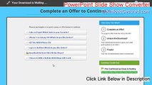PowerPoint Slide Show Converter Cracked (Download Now)
