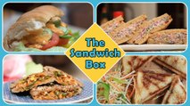 The Sandwich Box – Quick And Easy To Make Breakfast / Lunch Box / Tiffin / Snack Recipes
