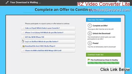 RZ Video Converter Lite Download [Risk Free Download]