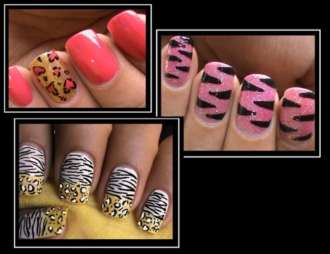 3 Animal Nail Designs - Nail Art Designs How To Nails Polish Design Art Cute Beginners Nails
