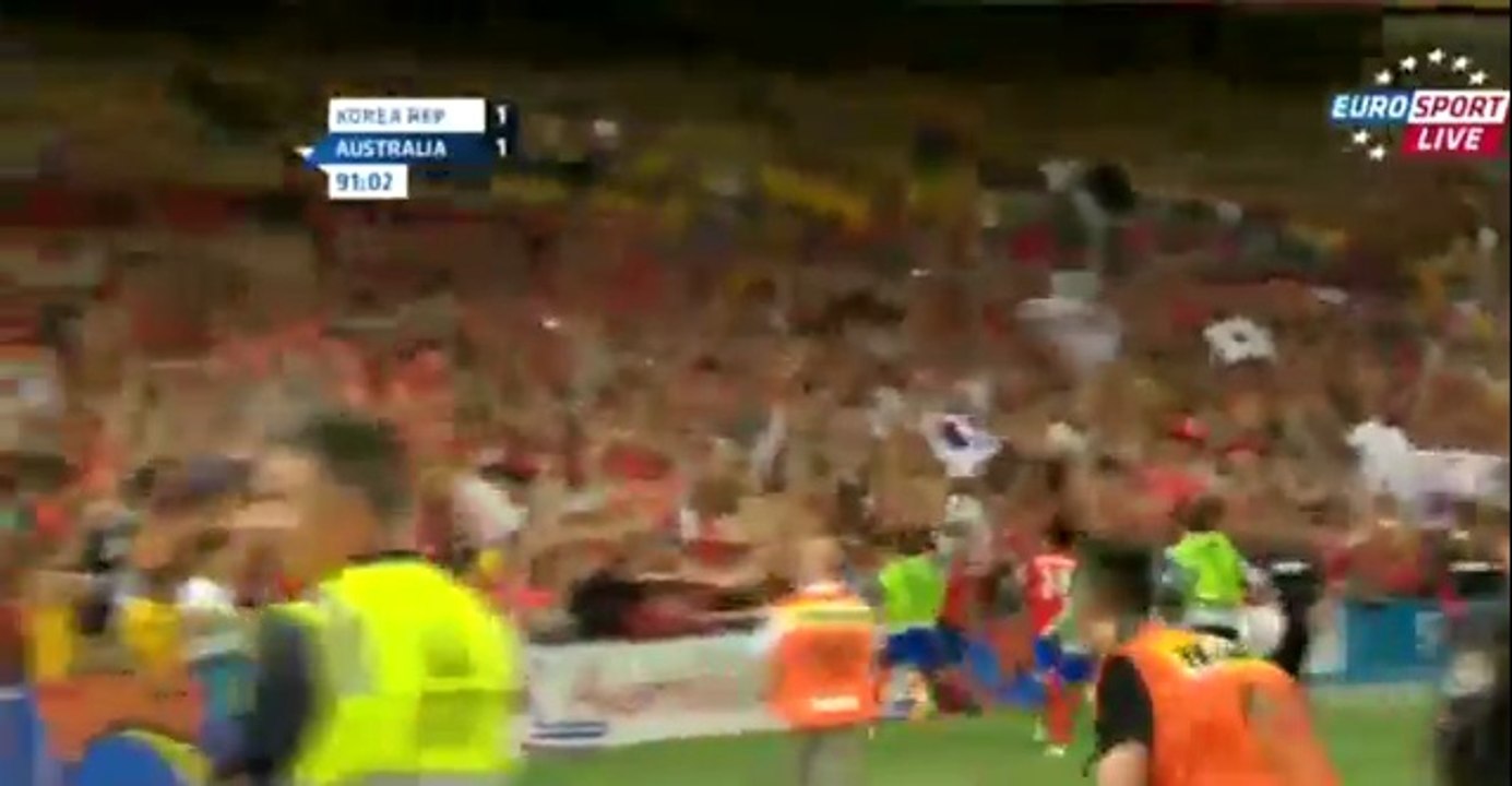 Son Heung-min Great Goal - South Korea vs Australia 1-2 - Asian Cup 31.01.2015