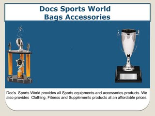 Docs Sports World Bags Accessories  Biloela