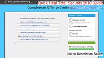 Quick Heal Total Security 2010 32-bit Key Gen - Download Here [2015]