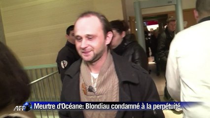 Meurtre d'Océane: Blondiau condamné à la perpétuité réelle
