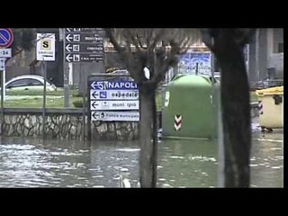Scafati (SA) - Gli allagamenti per il maltempo (30.01.15)