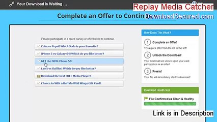 Replay Media Catcher (64-Bit) Download (Instant Download 2015)