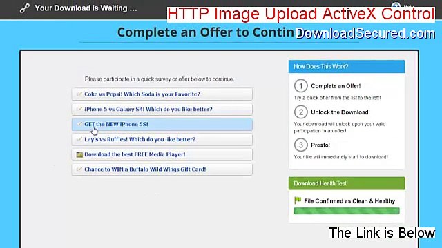 HTTP Image Upload ActiveX Control Serial [Risk Free Download]