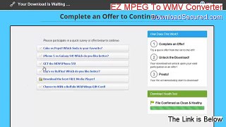 EZ MPEG To WMV Converter Full Download [Legit Download]