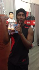 Le chanteur Jessy Matador soutien l'Association Meghanora et là Poupluche du coeur Vincent Parisi.