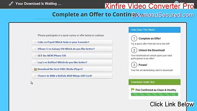 Xinfire Video Converter Pro Keygen - Risk Free Download [2015]