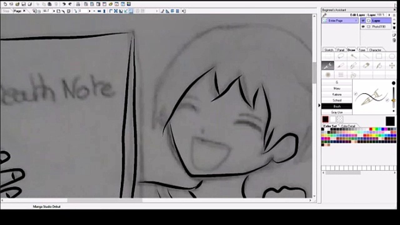 Dessin sur tablette graphique 4