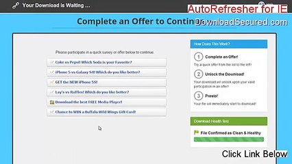 AutoRefresher for IE Keygen [auto refresher for ie 7 2015]