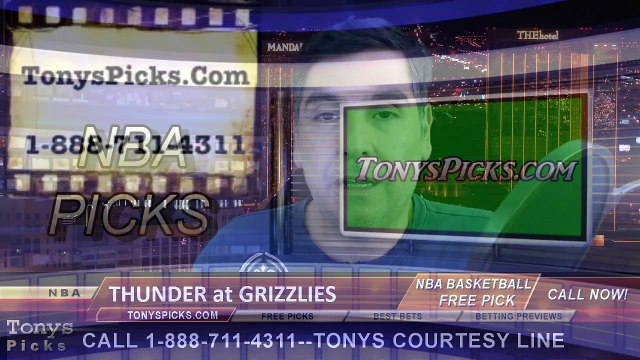 Memphis Grizzlies vs. Oklahoma City Thunder Free Pick Prediction NBA Pro Basketball Odds Preview 1-31-2015