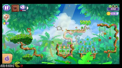 Angry Birds Stella -  New Update Golden Map Walkthrough Part 37