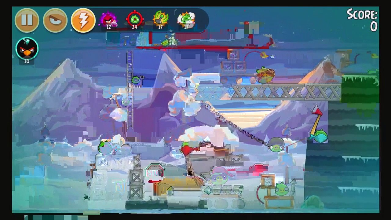 Angry Birds Seasons  The Pig Days - Data Privacy Day Walkthrough 3 Stars