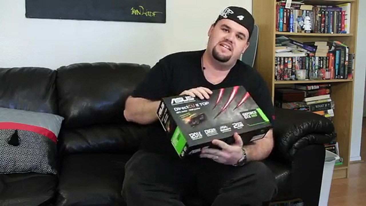 ASUS GeForce GTX 680 DirectCU II TOP Special Guest First Look Unboxing