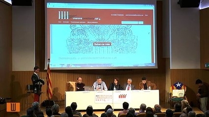 Acte íntegre de la presentació  d'una nova Constitució