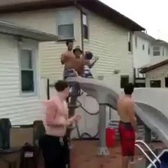 Playing Basket Ball In Water Very Talented People