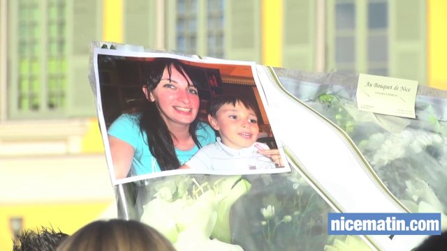 Marche blanche à Nice à la mémoire de Guylaine