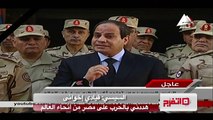 السيسي : قيادي إخواني هددني بالحرب على مصر من مختلف أنحاء العالم