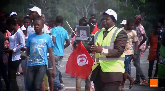 مباشرةً من ملعب باتا إجراءات أمنية مكثفة قبل لقاء تونس و غينيا الإستوائية