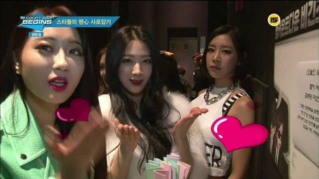 M Countdown Begins 150129 (Nine Muses)