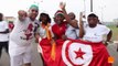 أجواء دخول الجماهير إلى ملعب باتا قبل لقاء تونس و غينيا الإستوائية