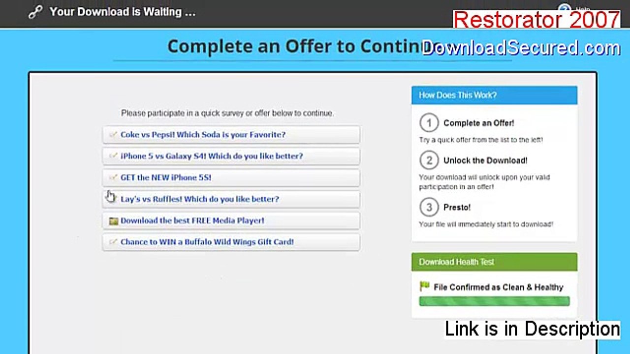 Restorator 2007 Full - Risk Free Download 2015