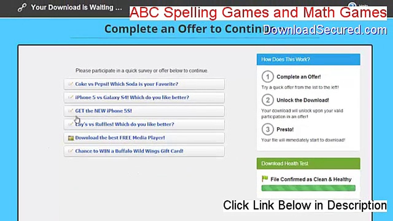 ABC Spelling Games and Math Games Serial - Download Here 2015