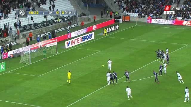Andre-Pierre Gignac 1:0 Penatlty Kick | Marseille - Evian Thonon Gaillard 31.01.2015 HD