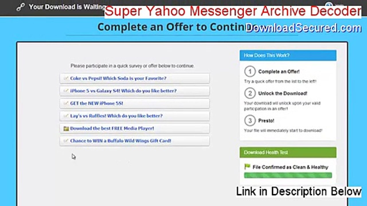 Super Yahoo Messenger Archive Decoder Full Download - Risk Free Download (2015)
