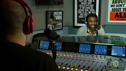 Childish Gambino's Epic Freestyle for Rosenberg on Hot97!