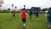 Universitario de Deportes se entrena así para su debut en el Torneo del Inca (VIDEO)