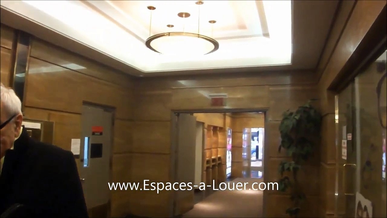 Location bureau Montreal office space for lease University Street