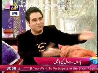 Haroon telling about he tranformed his self from singing and made animated series burqa avengers