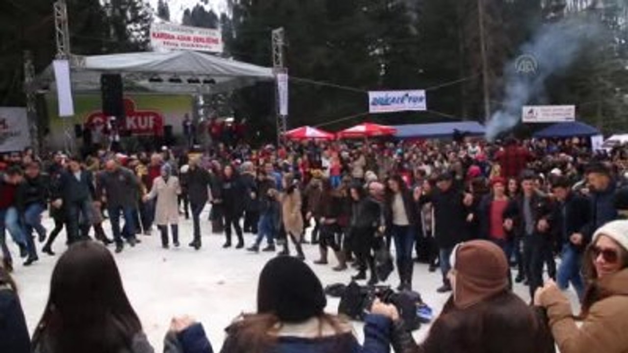 Çamlıhemşin Ayder Kardan Adam Şenliği" Başladı