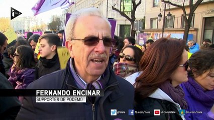 Podemos réunit des milliers de personnes à Madrid