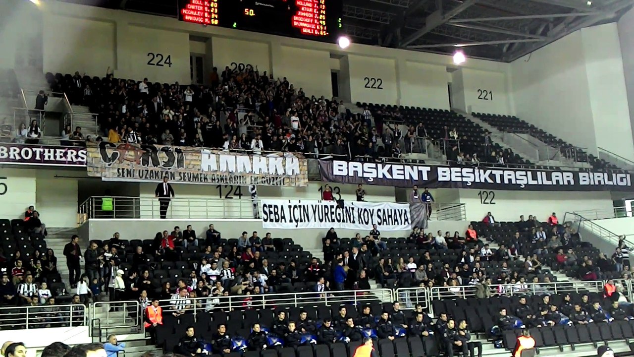 Taraftarımız, Türk Telekom maçında takımımızı yalnız bırakmadı.