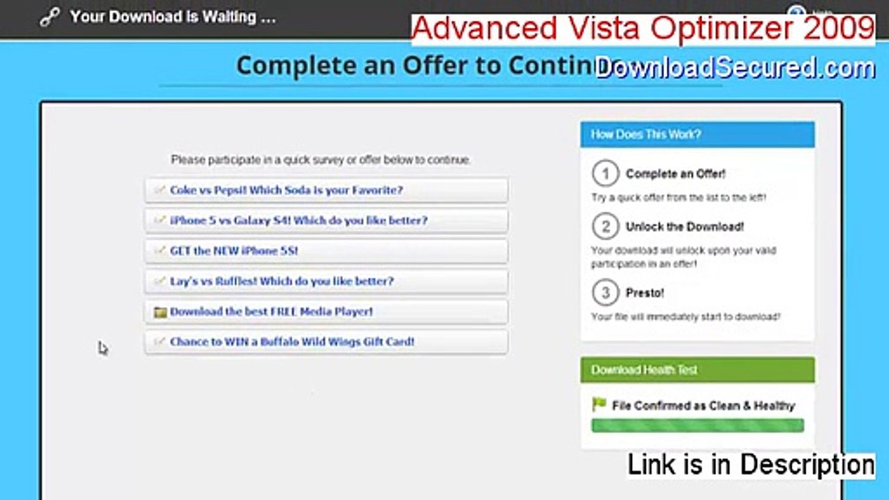 Advanced Vista Optimizer 2009 Download Free (Download Here 2015)