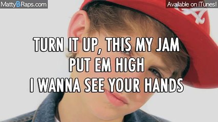 MattyB - Turn It Up (Lyric Video Original)