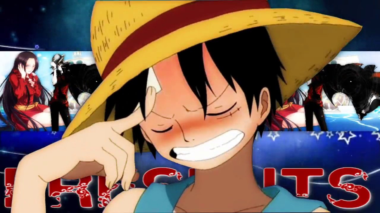 ☠ luffy is a pirate ☠ & ♚ hancock is a princess ♚