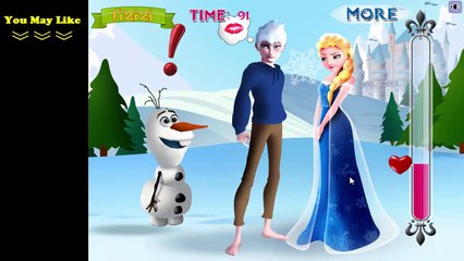 ▐ ╠╣Đ▐►  Kissing Game - Princess Elsa and Jack True Love kissing game