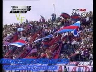 Boca 0 - San Lorenzo 1 (Lavezzi)