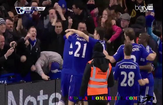 مشاهده اهداف مباراه تشيلسي ومانشستر سيتي انتهت تعادل 1/1 في الدوري الانجليزي اليوم 31/01/2015